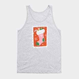 Stocking Stamp Tank Top